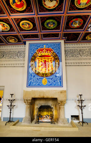 Le King's Hall extérieur, le château de Stirling, Stirling, Ecosse Banque D'Images