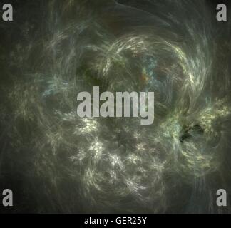 Flux d'étoiles blanches Banque D'Images