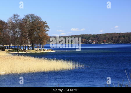 Géographie / voyage, Allemagne, Brandenburg, lac Werbellin, réserve de biosphère de l'UNESCO Schorfheide-Chorin, Banque D'Images