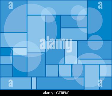 Vector illustration d'un motif bleu transparent Illustration de Vecteur