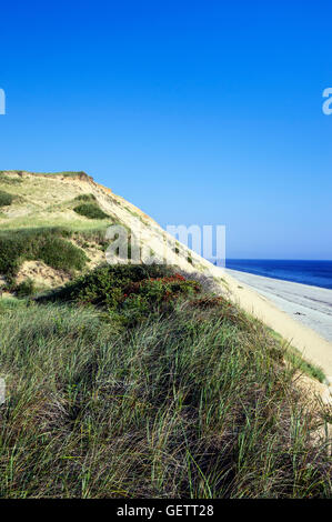 Plage Long Nook. Banque D'Images