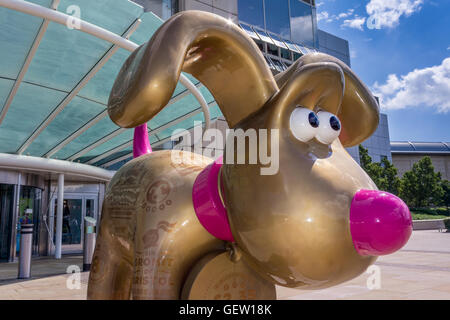 Statue de Gromit Banque D'Images