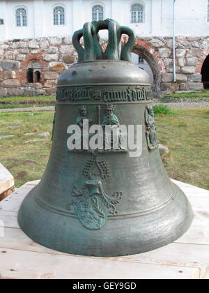 Géographie / voyages, Russie, Îles Solovetsky, Monastère Solovetsky, Bell, géant historique Banque D'Images