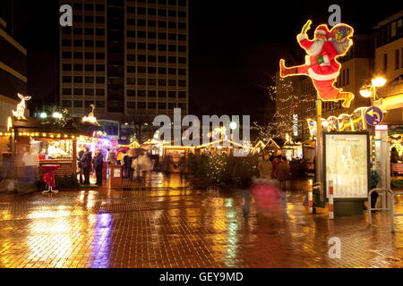 Marché de Noël, Luenen Banque D'Images