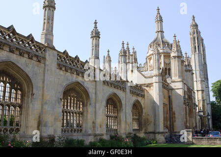 Guérite King's College à Cambridge, Angleterre. Banque D'Images