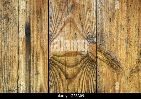 La texture des planches en bois vintage Banque D'Images