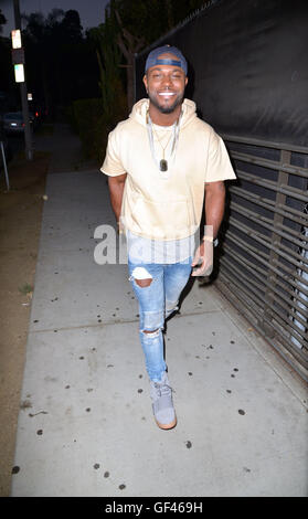 Los Angeles, Californie, USA. 28 juillet, 2016. Milan l'acteur Christopher Hyde au coucher du Soleil le 28 juillet 2016 à Los Angeles, CA. Credit : MediaPunch Inc/Alamy Live News Banque D'Images