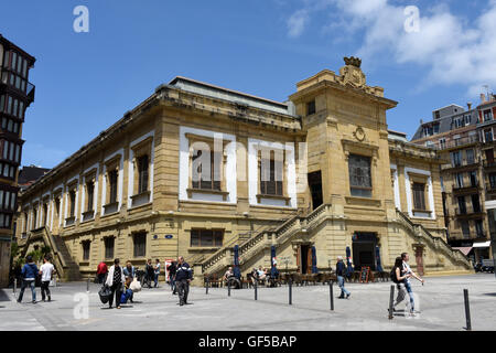 Pescaderia ou marché de poisson de Donostia San Sebastian espagne Pays basque Banque D'Images