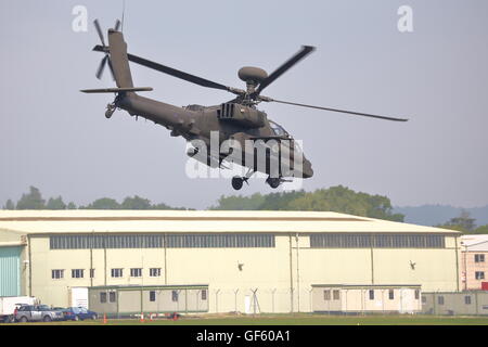 L'Armée britannique Westland Apache AH.1 ZJ223 au Dunsfold Wings & Wheels Show Banque D'Images