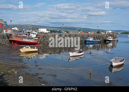 L'île pittoresque village de Tobermory sur Mull une partie de l'Inner Hebrides à ARGYLL & BUTE, Ecosse. 10 964 SCO. Banque D'Images