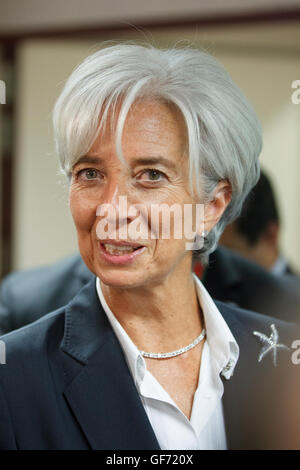 Christine Lagarde, directrice du Fonds monétaire international (FMI ...