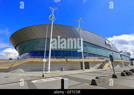 Echo Arena de divertissement, Liverpool, Merseyside, England, UK. Banque D'Images