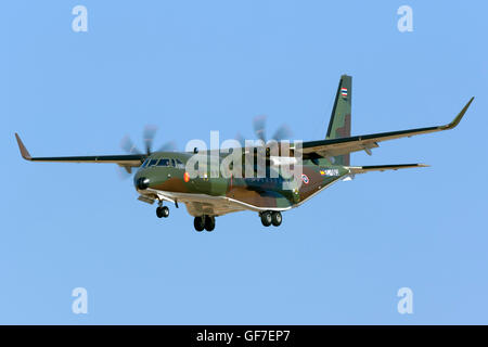 L'Armée royale thaïlandaise CASA C-295W sur vol de livraison. C'est le premier C-295 pour l'armée thaïlandaise. Banque D'Images