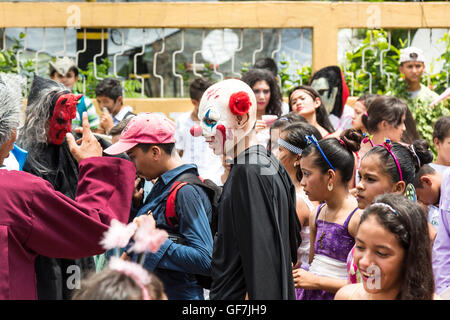 El Sauce, Nicaragua - juin 2016. Carnaval dans les rues de El Sauce Banque D'Images