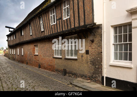 Royaume-uni, Angleterre, Norfolk, King's Lynn, St Margaret's Lane, Hanse House, 1475 Ligue Hanséatique Warehouse Banque D'Images