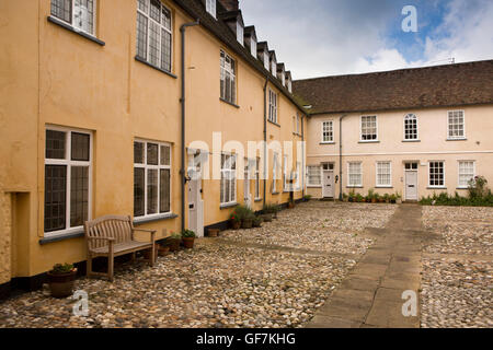 Royaume-uni, Angleterre, Norfolk, King's Lynn, Nelson's Lane, Hampton Court, C 14ème aile sud et aile ouest 15ème C Banque D'Images