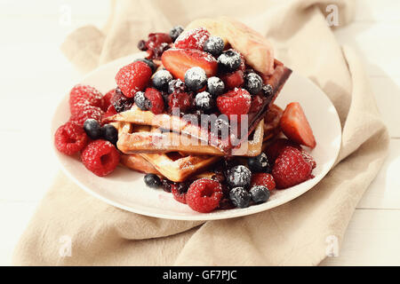 Gaufre Banque D'Images