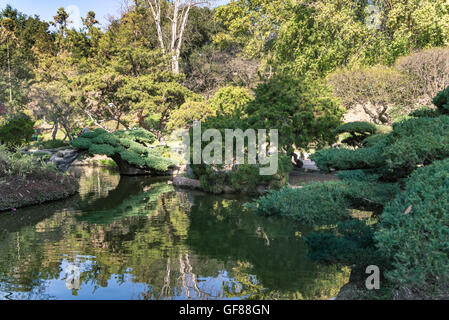 Les jardins japonais à la Huntington Library, Art Collections and Botanical Gardens Banque D'Images