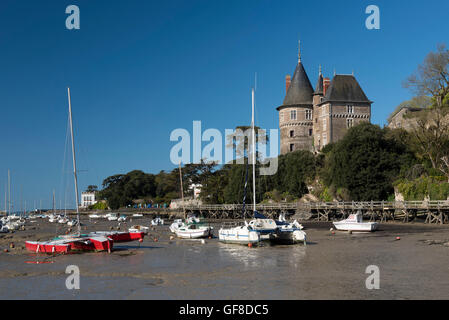 Port de Pornic, Loire Atlantique, France Banque D'Images