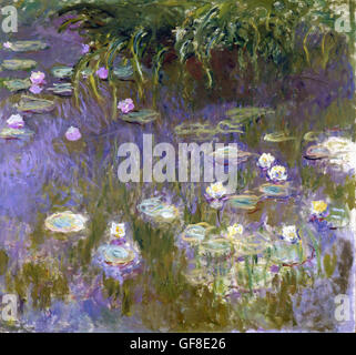 - Claude Monet Water Lilies Banque D'Images