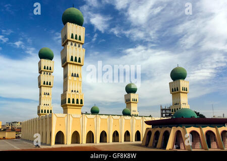 Mosquée du marabout Seydou Nourou Tall, Dakar, Sénégal. Banque D'Images