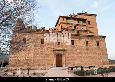 L'Espagne, région de Murcie, Caravaca de la Cruz, de l'Alcazar de la Vera Cruz sanctuary Banque D'Images