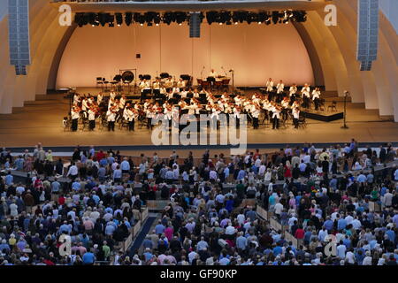 JUL 13, Los Angeles : Long Long music show le 13 JUIL 2016 au Hollywood Bowl, à Los Angeles Banque D'Images