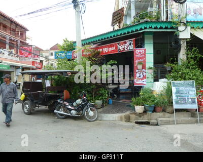 Le Cambodge Le Cambodge, les voyageurs, les endroits à visiter au Cambodge Banque D'Images