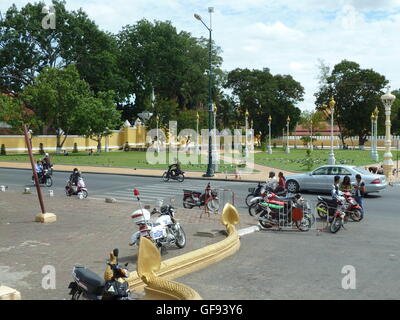 Cambodge, Cambodge, visite d'endroits à voir au Cambodge, visitez le Cambodge Le Cambodge, profitez de manger de style cambodgien Banque D'Images