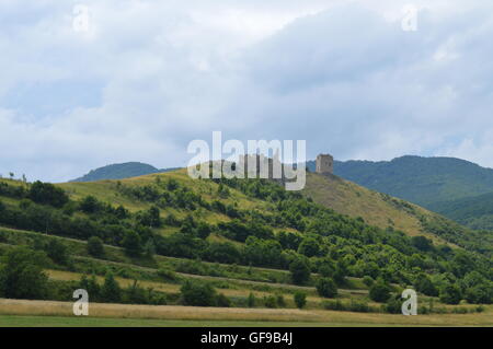 Distance de la Citadelle Coltesti Banque D'Images