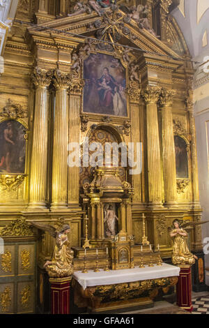 Intérieur de la Real Colegio de nobles demoiselles à Tolède Espagne Banque D'Images