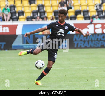 Stadion Dresden, Dresde, Allemagne. 30 juillet, 2016. Football Coupe de Dresde. Du vrai Bettis contre Everton. Mason HOGATE (Everton), Crédit : Action Plus Sport/Alamy Live News Banque D'Images