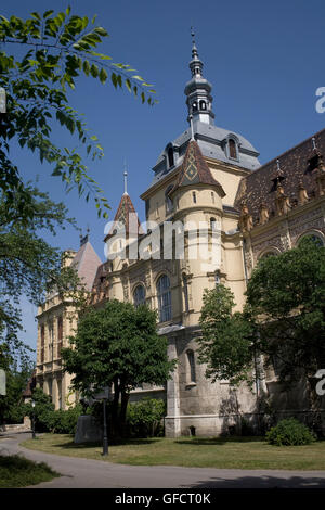Musée de l'agriculture hongroise, partie sud du château Vajdahunyad Banque D'Images