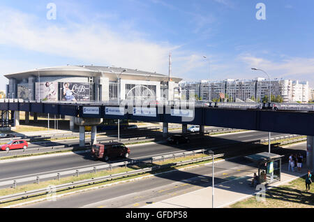 Belgrade, Belgrade : Arena de Belgrade dans la nouvelle municipalité de Belgrade, Serbie, , Banque D'Images