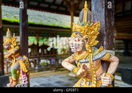 Statue de Dieu à Pura Gunung Kawi Temple, Bali, Indonésie Banque D'Images