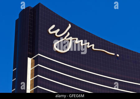 Las Vegas - Circa Juillet 2016 : le Wynn Las Vegas sur le Strip. C'est l'établissement phare de Wynn Resorts Limited II Banque D'Images