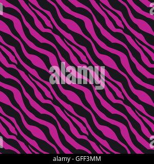 Texture pattern Zebra pink punk Illustration de Vecteur