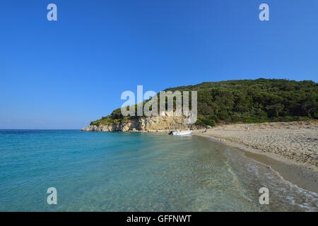 Marathonisi l'île de la tortue , Zante Banque D'Images