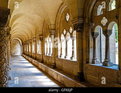 Königslutter am Elm (Niedersachsen), Kaiserdom, Kreuzgang ; cathédrale impériale (Basse-Saxe, Allemagne) Banque D'Images