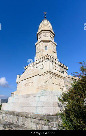 Dürnstein : français monument à Oberloiben, Autriche, Niederösterreich, Autriche, Wachau Banque D'Images