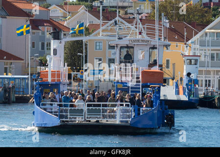 L'île de Marstrand à 50 kilomètres de Göteborg, Suède Banque D'Images