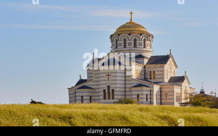 La Cathédrale Saint Vladimir Chersonesus péninsule de Crimée Banque D'Images