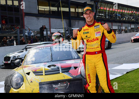 Spa Francorchamps, France. 31 juillet, 2016. 24 Heures de Spa endurance. # 76 IMSA Performance (FRA) Porsche 911 GT3 MAXIME JOUSSE (FRA) : Action de Crédit Plus Sport/Alamy Live News Banque D'Images