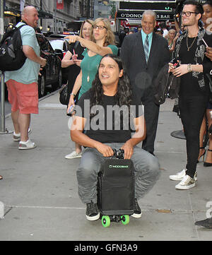 NEW YORK, NY-Août 01' : Adam Beach à Good Morning America pour parler de nouveau film Warner Bros. et DC Le Suicide Squad à New York. Août 01, 2016 NEW YORK. Credit : RW/MediaPunch Banque D'Images
