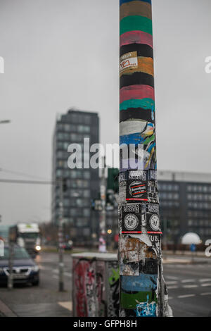Street art à Berlin, Allemagne Banque D'Images