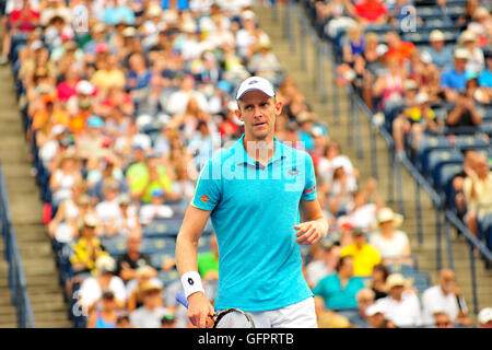 Kevin Anderson à la Coupe Rogers 2016 Tournoi de tennis à Toronto. Banque D'Images