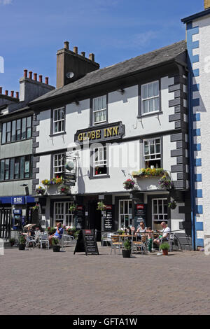 Le Globe Inn, Kendal, Cumbria Banque D'Images