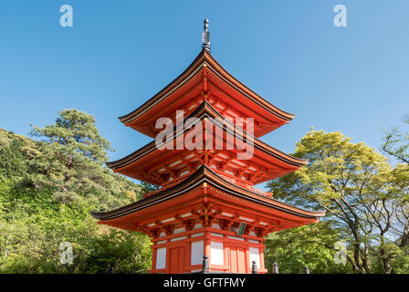 La pagode à Koyasu (Kiyomizudera Temple Kiyomizu-dera), Kyoto, Japon Banque D'Images