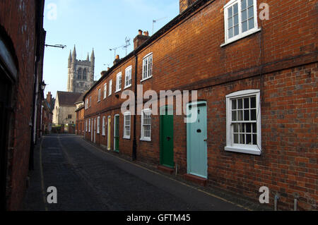 Chalets à Farnham, Surrey, Angleterre Banque D'Images