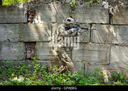 US Army Green Beret Banque D'Images